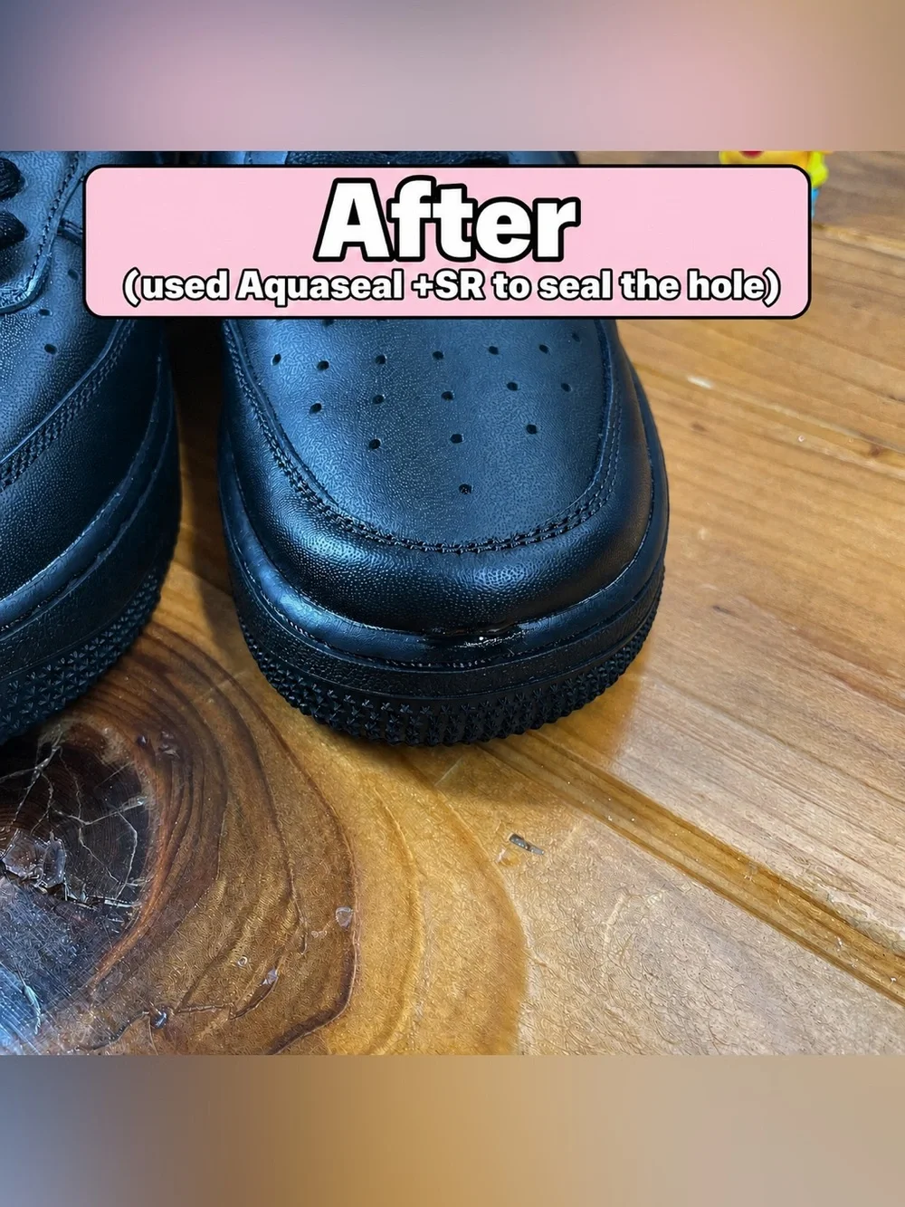 Nike Air Force 1 '07 Womens 8.5 Triple Black AF1 Low Sneakers DD8959-001 READ